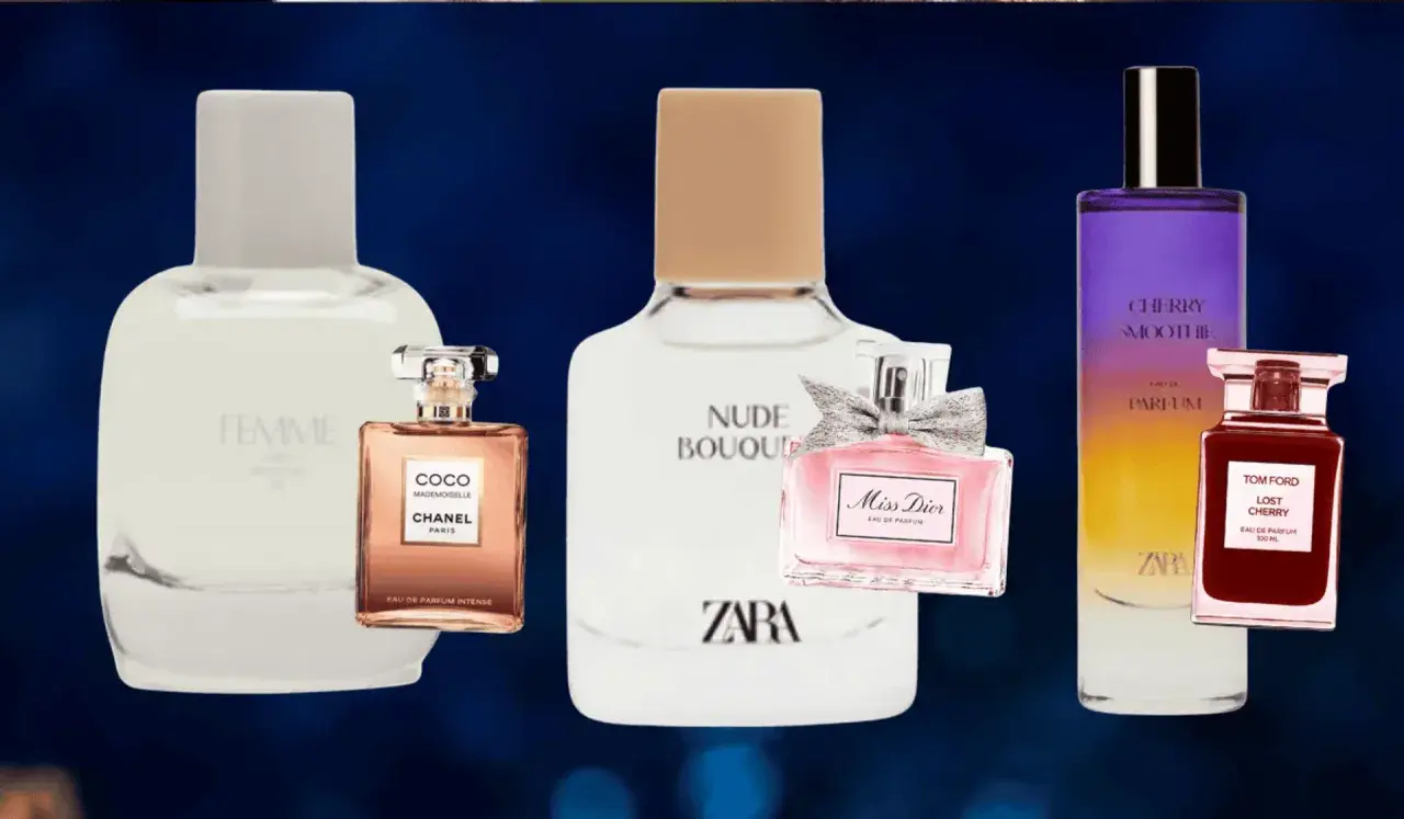 Dobre odpowiedniki drogich perfum: Chanel, Dior, Tom Ford i zapachy Zara.