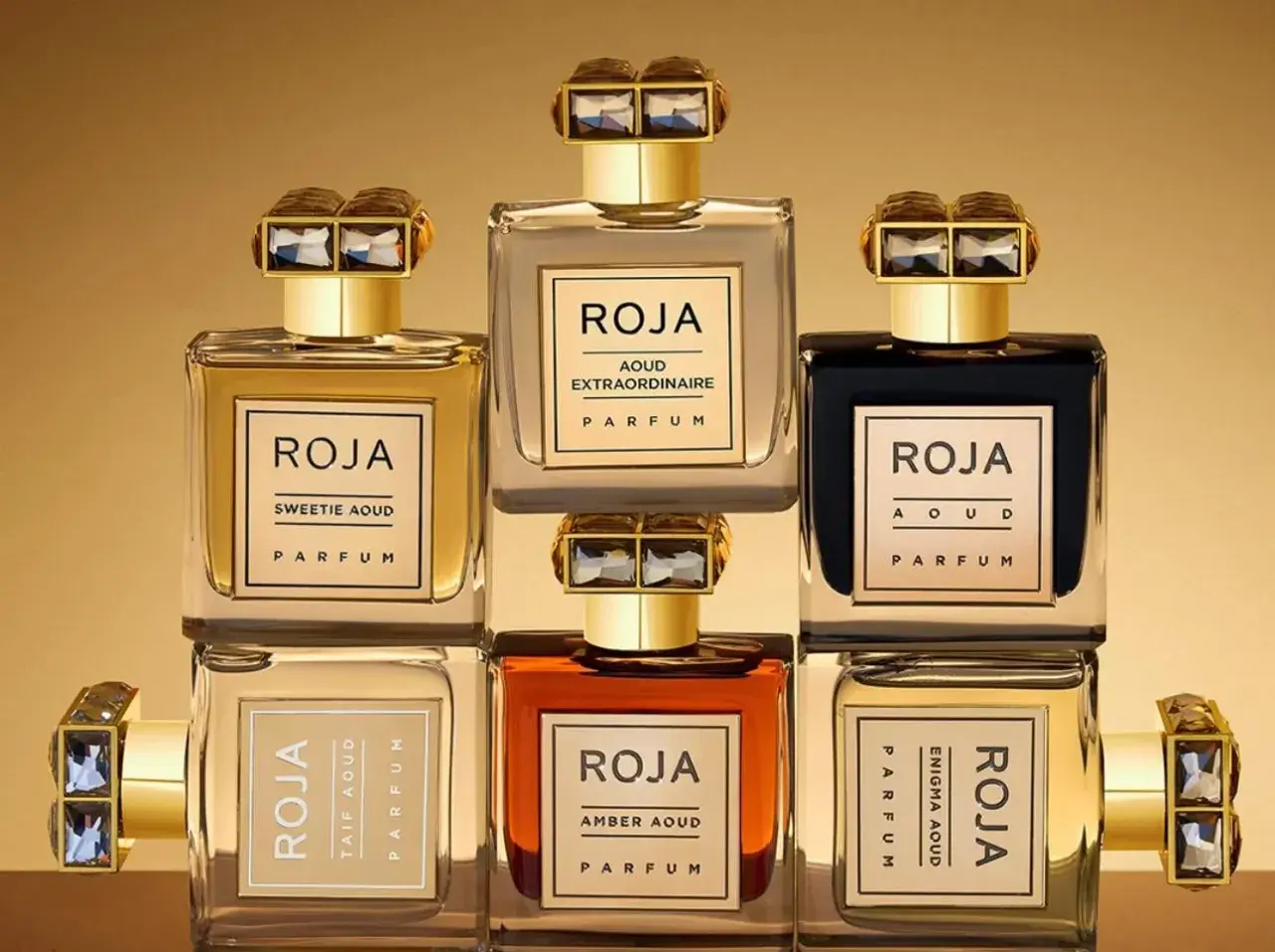 Kolekcja luksusowych perfum Roja Parfums. Wśród nich enigma aoud, zapach pełen tajemnic.