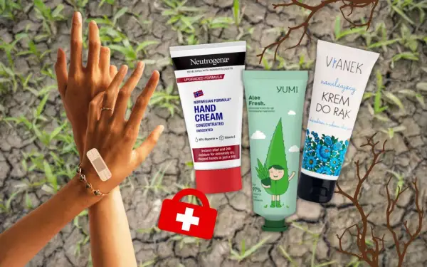 Dłonie potrzebują ratunku! Kremy do rąk Neutrogena, Yumi i Vianek to Twój **masc na suche rece**.