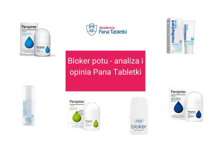 Perspirex Strong jak stosować? Analiza blokerów potu, w tym Perspirex i Medispirant.